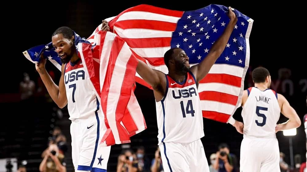 1How about: "Team USA Triumphs in Thrilling Gold Medal Showdown Against France!"