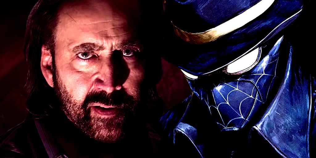 1"First Look: Nicolas Cage’s Bold Spider-Man Noir Costume Revealed in Set Photos!"