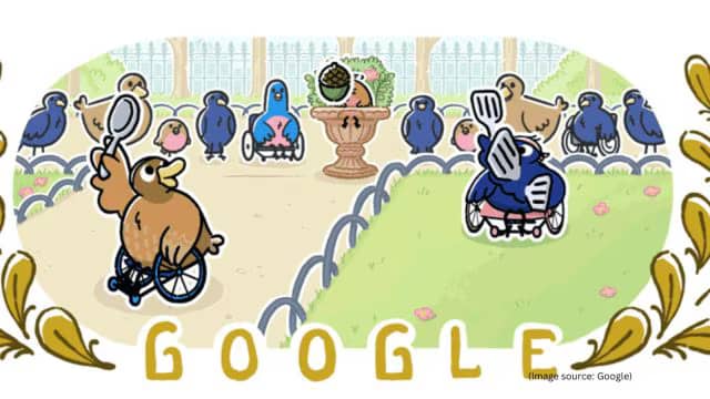 1"Power of Play: Google Doodle Celebrates Wheelchair Tennis at the Paralympics"