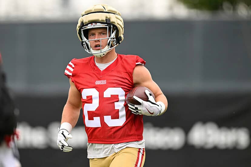 1"49ers Hit with Major Blow: Christian McCaffrey Sidelined for Next 4 Games After IR Move"