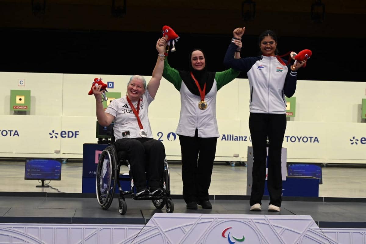 1"¡Imparable! Sareh Javanmardi Conquista su Tercer Oro Paralímpico en París 2024"